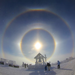 Double Sun halo