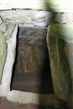 South chamber entrance at Dowth